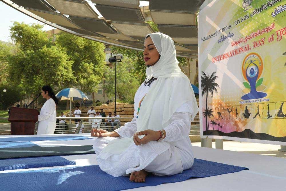 سعودی عرب میں پہلا یوگا فیسٹول ، خواتین کی خصوصی دلچسپی Latest News